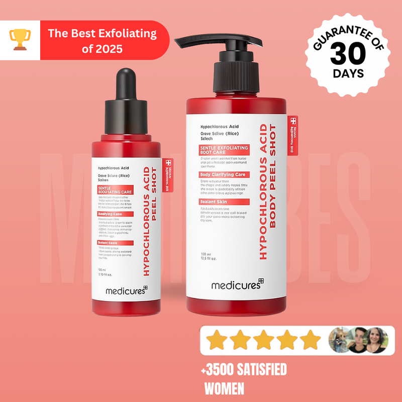 Medicubes™ Gentle Exfoliating Hypochlorous Acid Rice Peel Shot for Face & Body