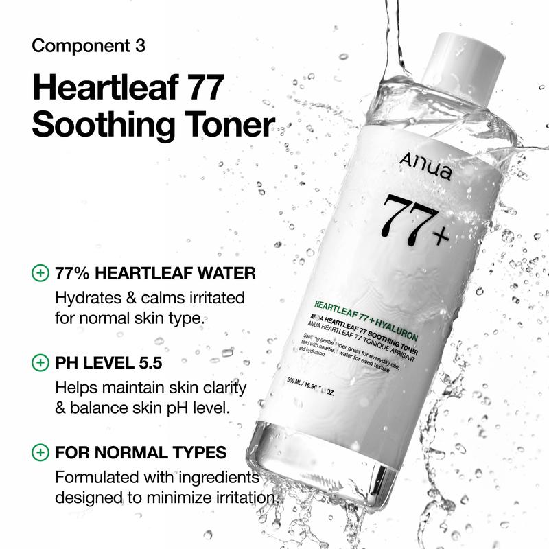 Korean Anua Glow SkinCare Set (10 pcs)™