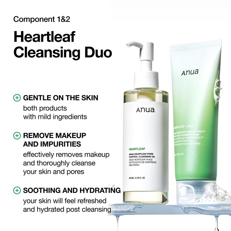 Korean Anua Glow SkinCare Set (10 pcs)™